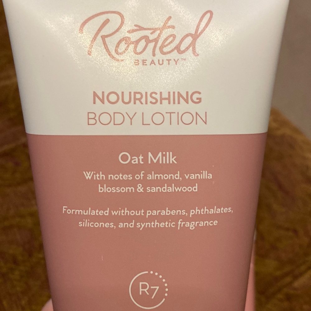 Rooted body lotion and hand cream